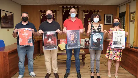 Presentación festival de teatro "Viaje al Parnaso" en Argamasilla Presentación festival de teatro "Viaje al Parnaso" en Argamasilla