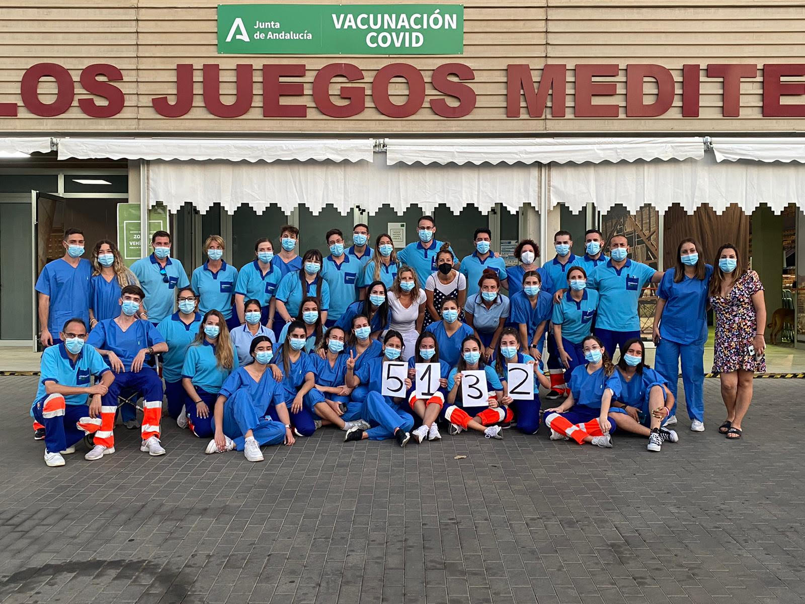 Almería consigue un nuevo récord de dosis administradas en 24 horas Almería consigue un nuevo récord de dosis administradas en 24 horas