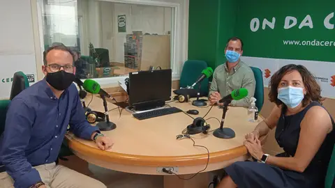 Héctor Díez, Eva Crisol y José Navarro Héctor Díez, Eva Crisol y José Navarro