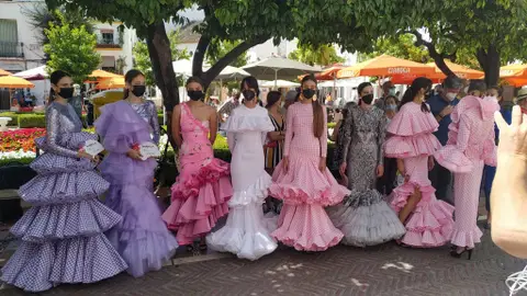 Feria de San Bernabé 2021 Desfile de trajes de gitana