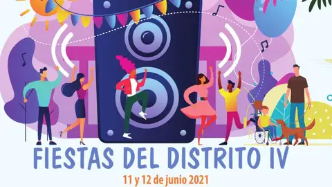 Cartel Fiestas del Distrito IV de Alcalá de Henares Cartel Fiestas del Distrito IV de Alcalá de Henares