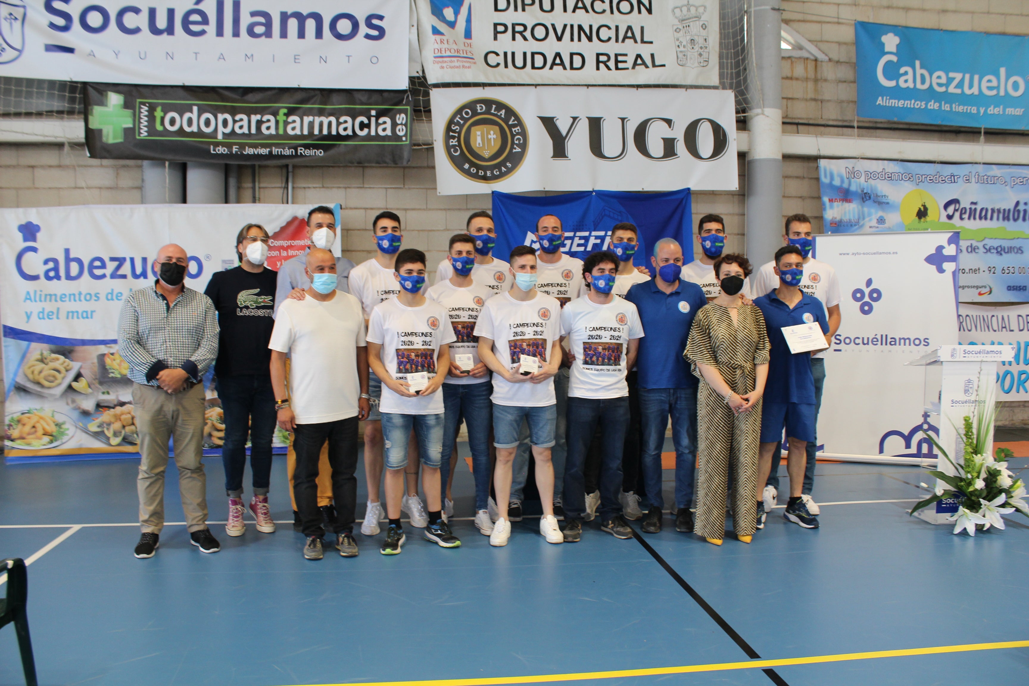 El Ayuntamiento homenajea al Cabezuelo CBS por su ascenso a Liga EBA El Ayuntamiento homenajea al Cabezuelo CBS por su ascenso a Liga EBA