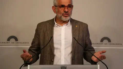 Carlos Carrizosa, en una compareixença al Parlament. Carlos Carrizosa, en una compareixença al Parlament.