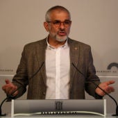 Carlos Carrizosa, en una compareixença al Parlament.