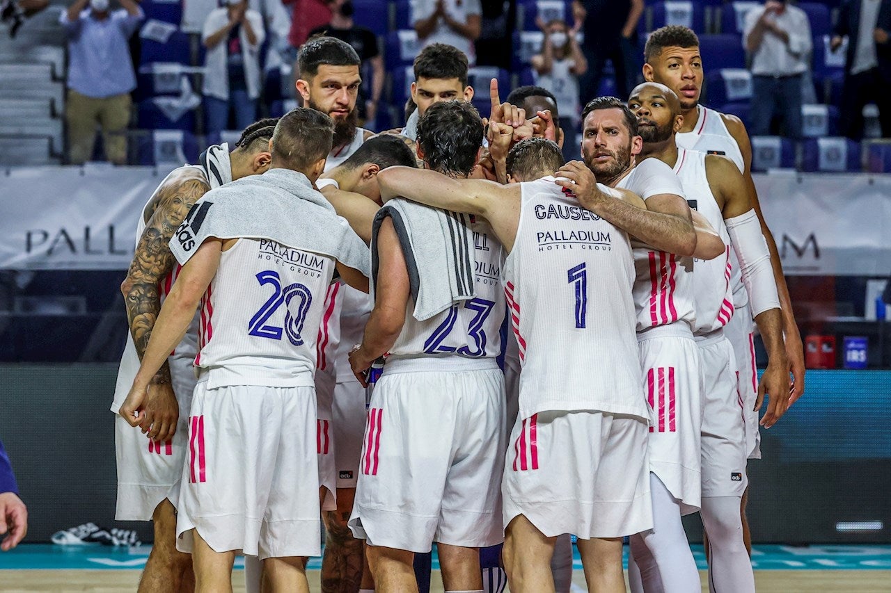 El Real Madrid, primer finalista de la Liga ACB El Real Madrid, primer finalista de la Liga ACB