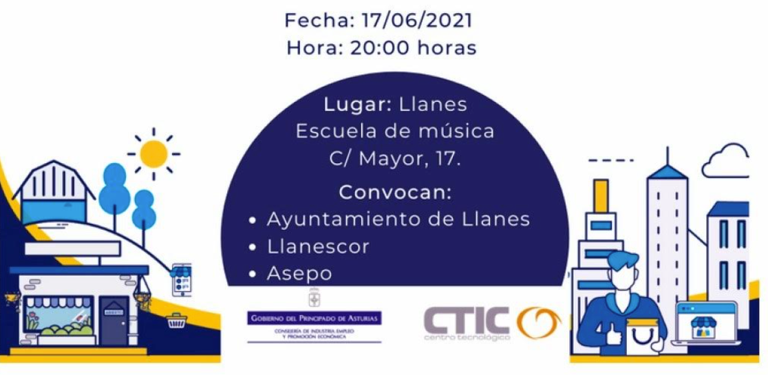 Llanes acoge la próxima semana una Jornada de presentación del Proyecto de Digitalización del Comercio minorista Llanes acoge la próxima semana una Jornada de presentación del Proyecto de Digitalización del Comercio minorista