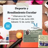 'Deporte y rendimiento escolar', taller para padres, hijos y profesores