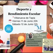 'Deporte y rendimiento escolar', taller para padres, hijos y profesores 'Deporte y rendimiento escolar', taller para padres, hijos y profesores