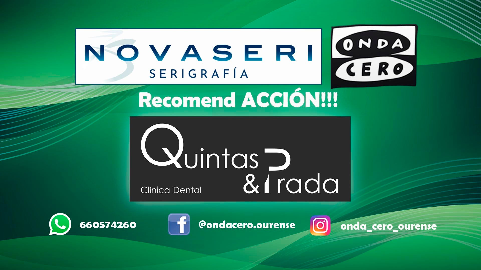 A cadea solidaria de Onda Cero Ourense e Novaseri Serigrafía A cadea solidaria de Onda Cero Ourense e Novaseri Serigrafía