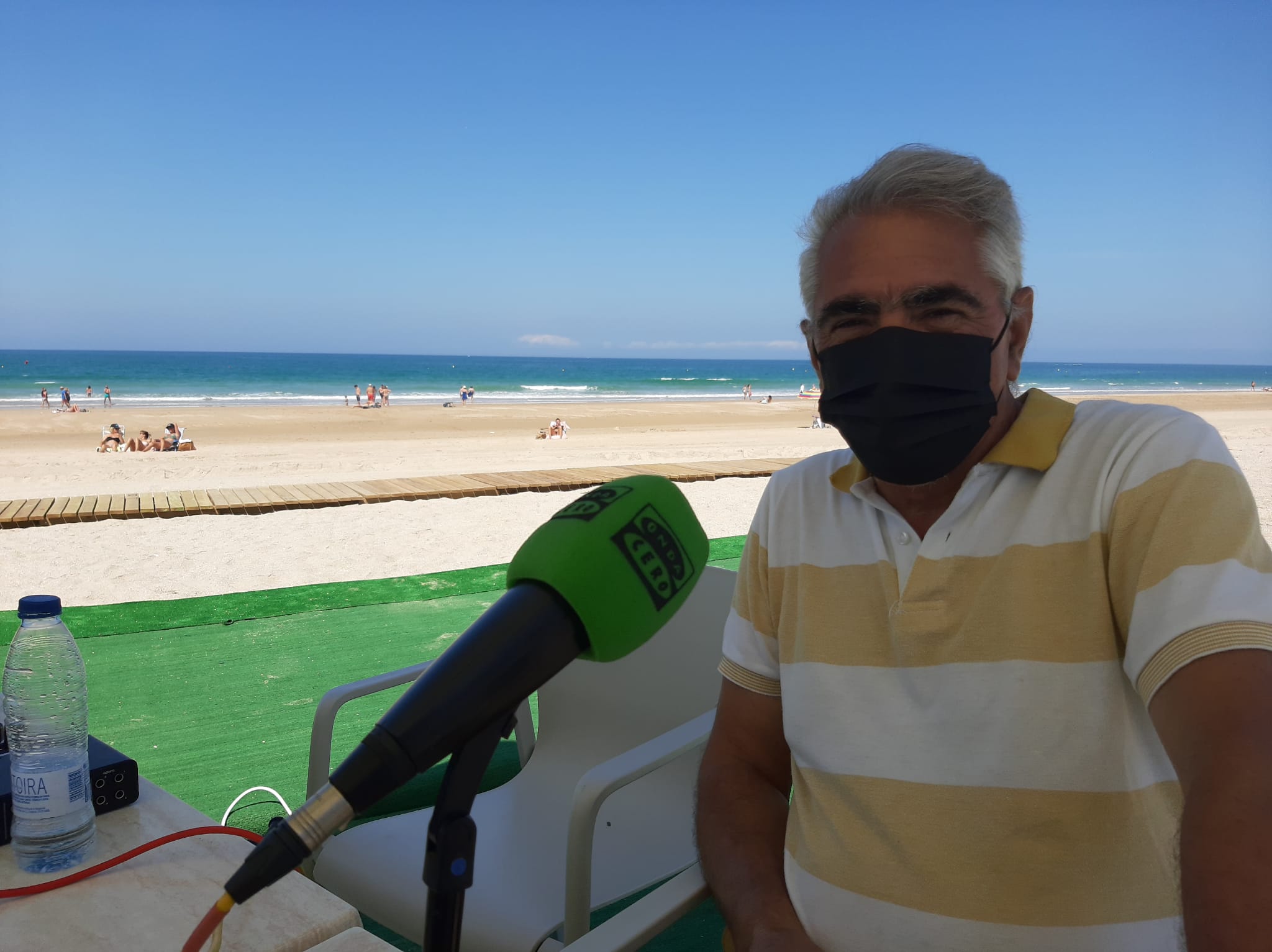 'Manito Beach': 30 años haciendo felices a los bañistas de Camposoto. 'Manito Beach': 30 años haciendo felices a los bañistas de Camposoto.