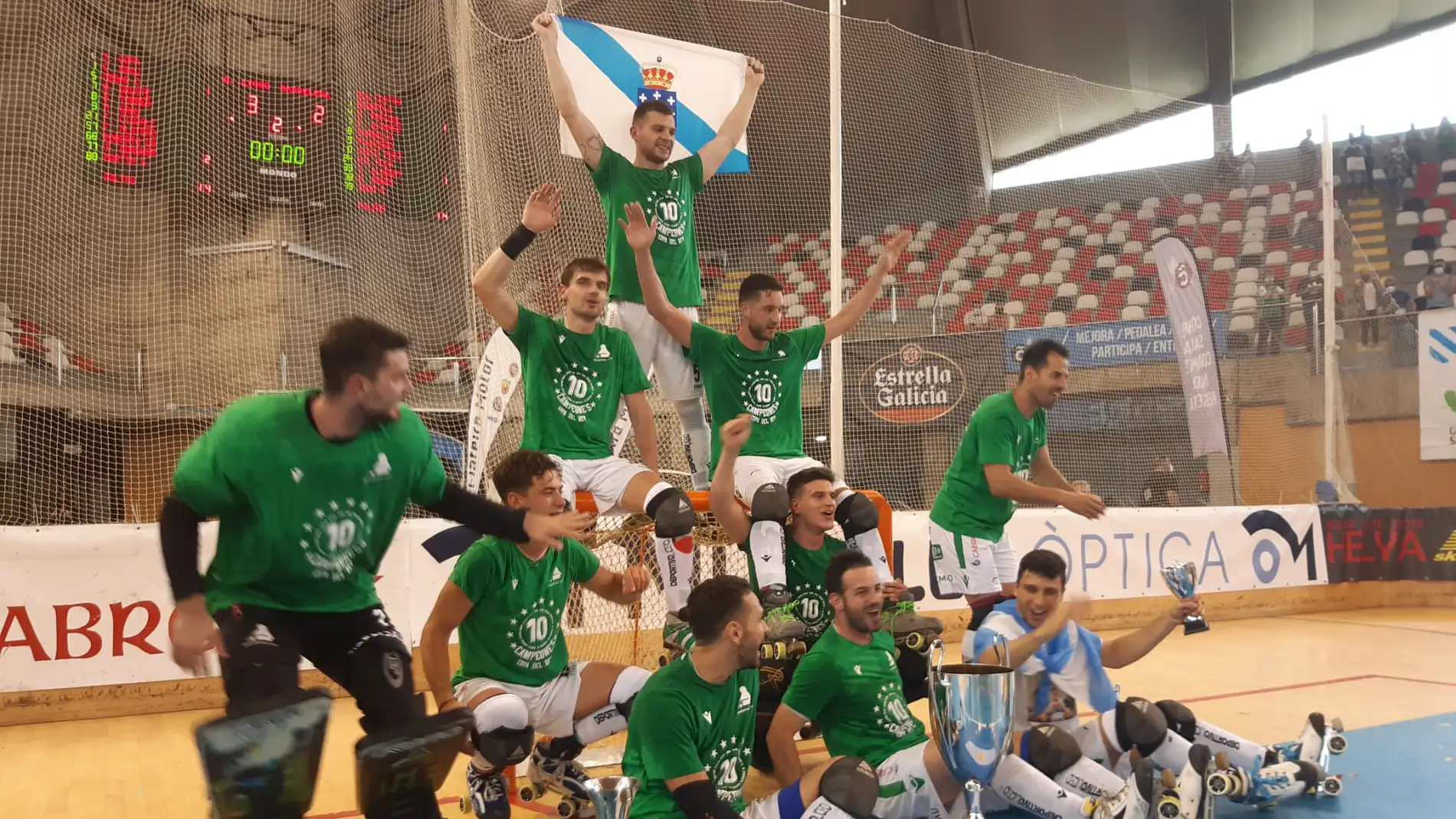 Deportivo Liceo, campeón de la Copa del Rey de hockey sobre patines 2021