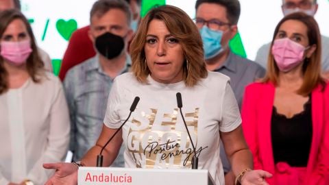 Susana D&iacute;az, en rueda de prensa