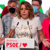 Susana Díaz, en rueda de prensa Susana Díaz, en rueda de prensa