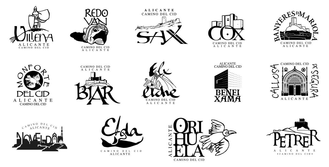 Nueve municipios de las comarcas del Vinalopó tienen credenciales para el sellado del Salvoconducto del Camino del Cid Nueve municipios de las comarcas del Vinalopó tienen credenciales para el sellado del Salvoconducto del Camino del Cid