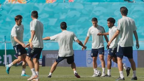 Entrenamiento de la selecci&oacute;n