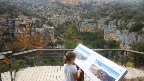 Ruta senderista por el Barranco de la Hoz Seca