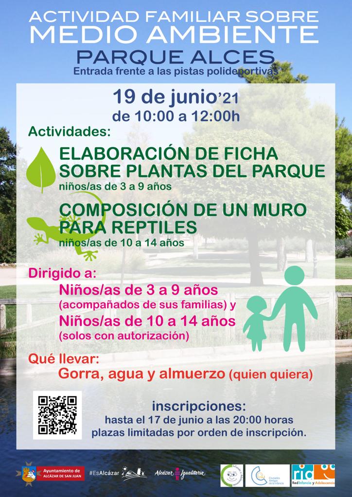 La concejalía de Infancia y Adolescencia programa “Actividad Familiar sobre Medio Ambiente” La concejalía de Infancia y Adolescencia programa “Actividad Familiar sobre Medio Ambiente”
