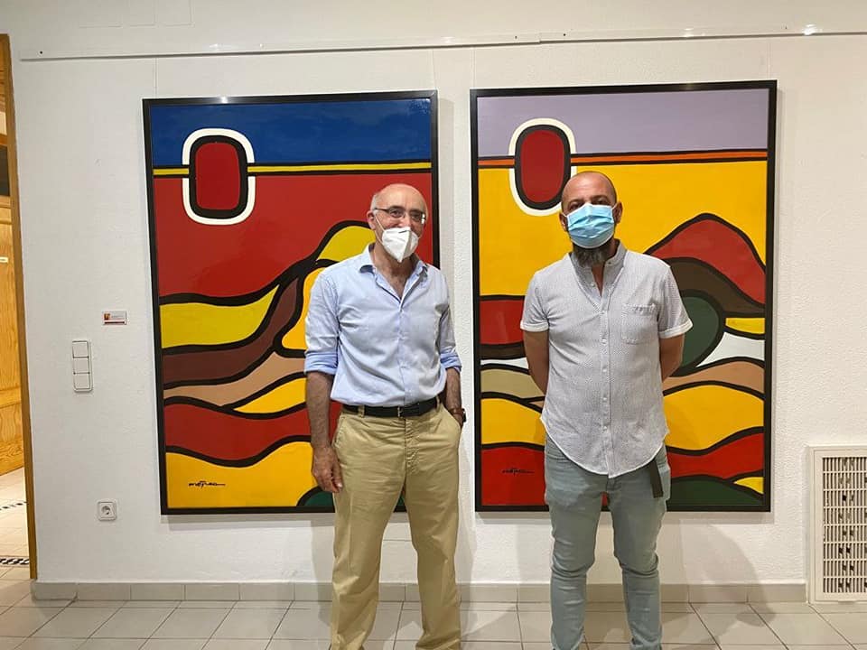 Inaugurada la exposición Cer(b)antes de Juan Méjica Inaugurada la exposición Cer(b)antes de Juan Méjica