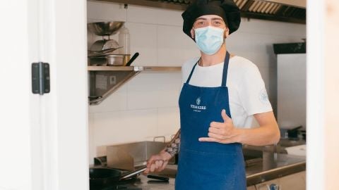 Antonio Rubio, cocinero
