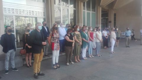 La concentraci&oacute;n se ha celebrado en la Plaza Mayor