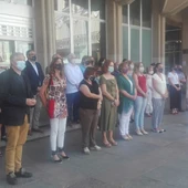 La concentración se ha celebrado en la Plaza Mayor La concentración se ha celebrado en la Plaza Mayor