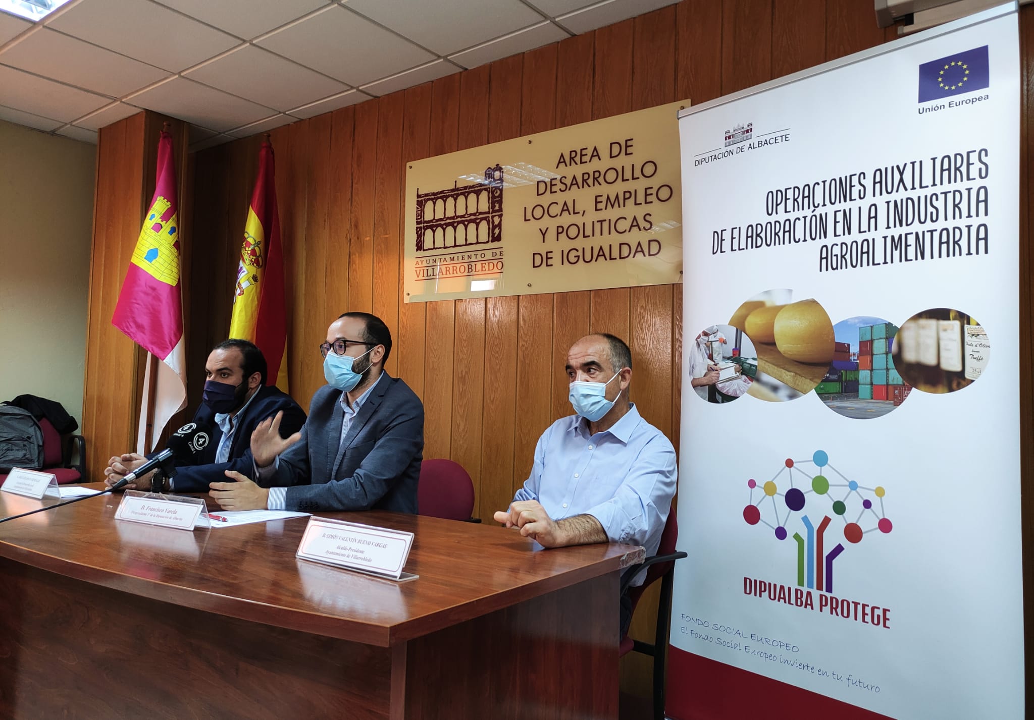 'Dipualba Protege' forma en Industria Alimentaria en Villarrobledo 'Dipualba Protege' forma en Industria Alimentaria en Villarrobledo