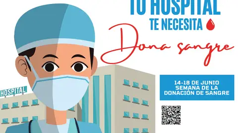 Campaña "Tu hospital te necesita. Dona sangre" Hospital Universitario de Torrejón