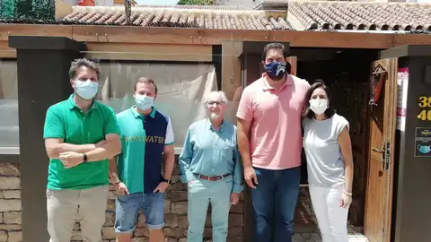 Borja Vivas, en el Asador Iñaki Borja Vivas, en el Asador Iñaki