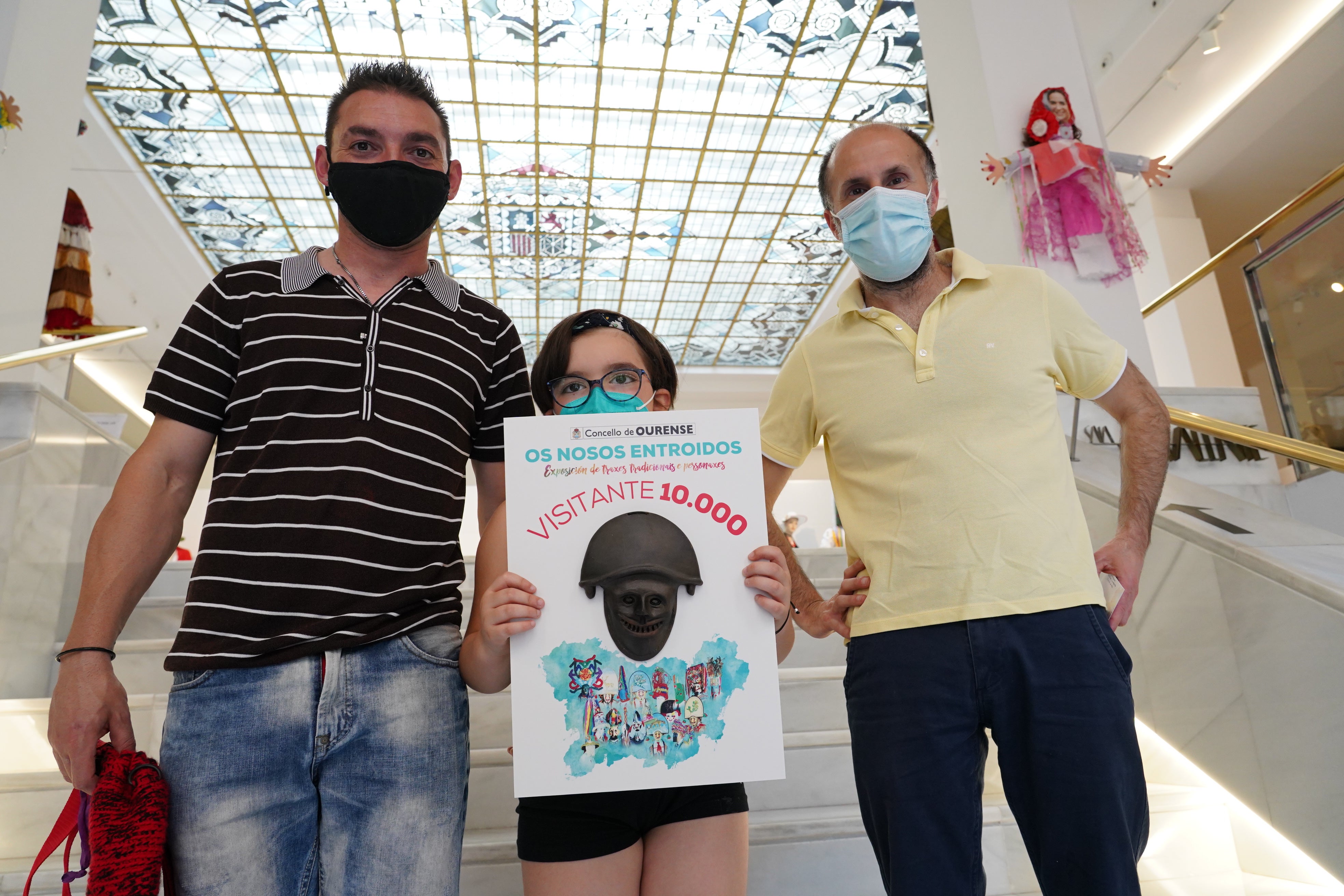 A mostra “Os nosos entroidos” supera os dez mil visitantes A mostra “Os nosos entroidos” supera os dez mil visitantes