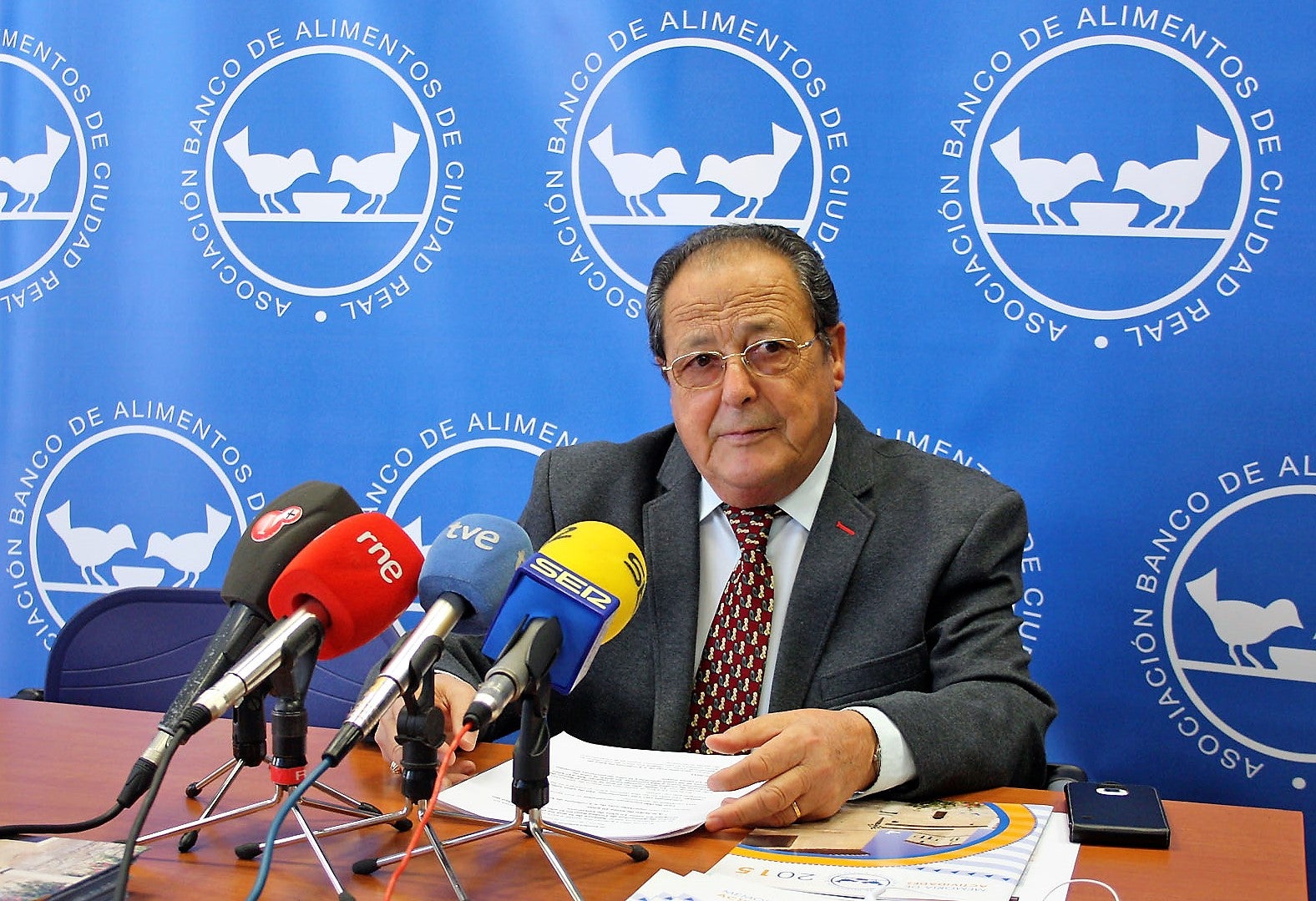 Fallece Segundo Alcázar, el alma máter del Banco de Alimentos de Ciudad Real Fallece Segundo Alcázar, el alma máter del Banco de Alimentos de Ciudad Real