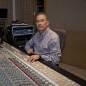 Pablo Barreiro en el estudio de grabación