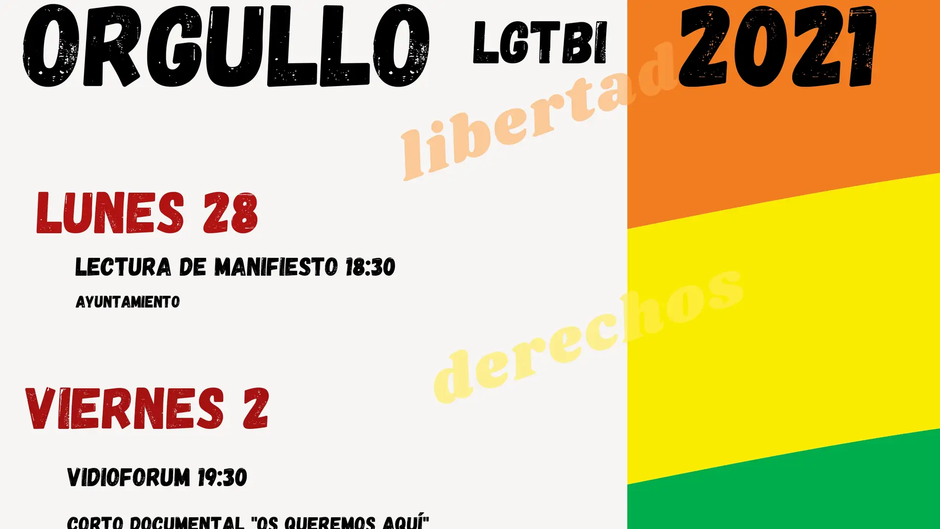 El Ayuntamiento de Socuéllamos se suma a la celebración del Día del Orgullo LGTBI