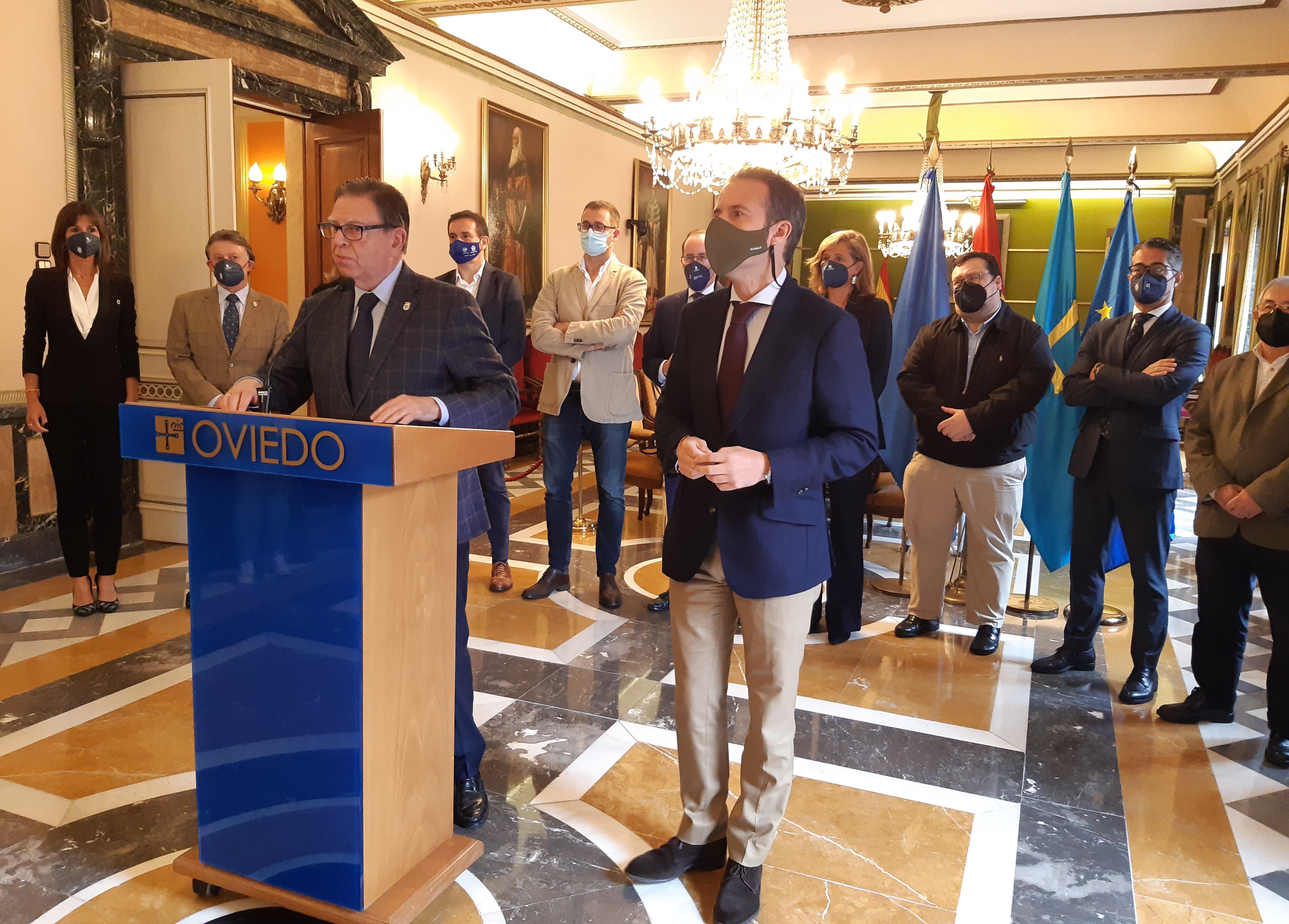 El alcalde Canteli confía en la palabra de Barbón sobre La Vega El alcalde Canteli confía en la palabra de Barbón sobre La Vega
