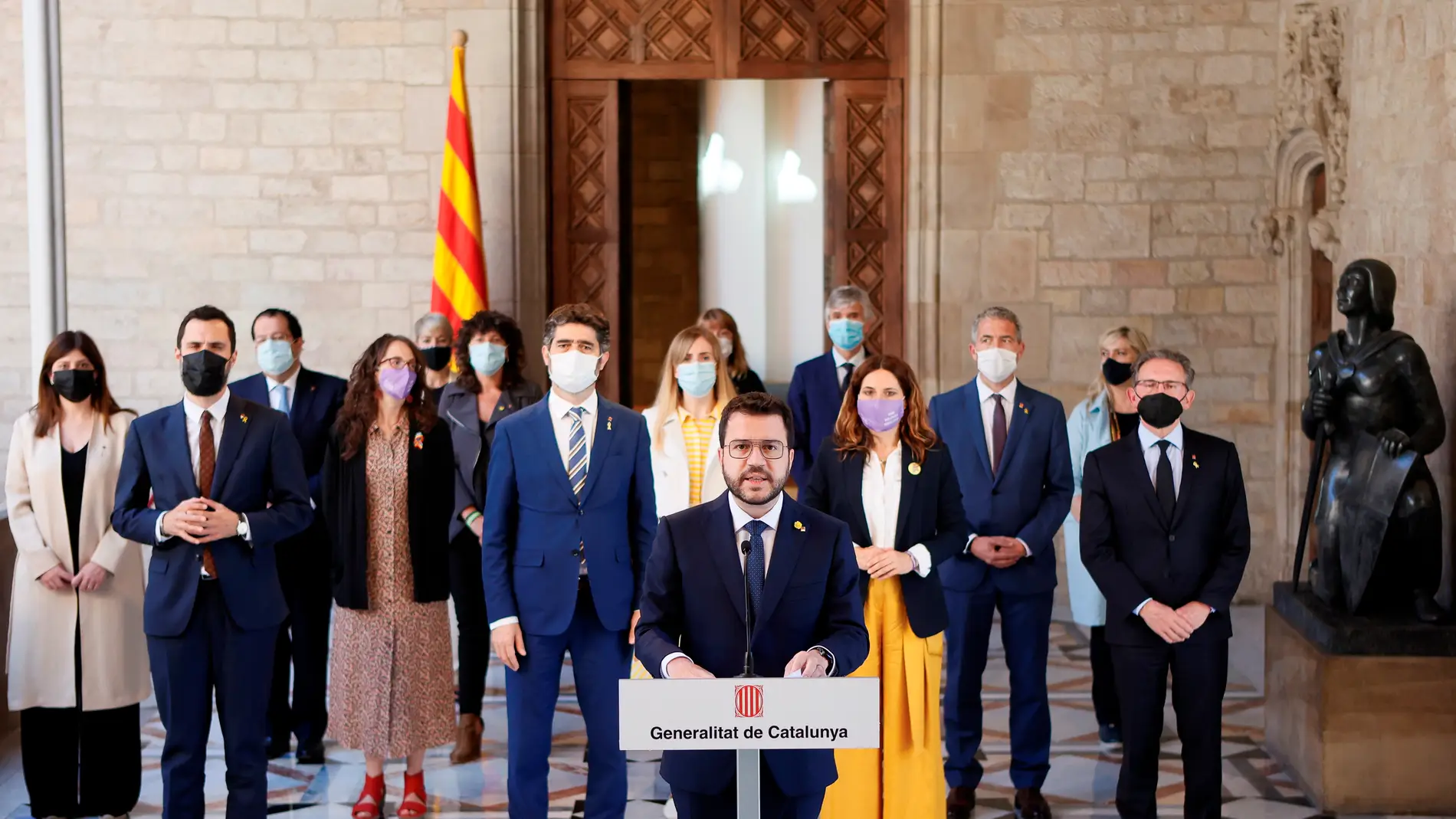 Pere Aragonès agradece los indultos pero recuerda a Sánchez que "es la hora de un referéndum pactado con un aval internacional"