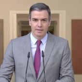 Pedro Sánchez anuncia los indultos 