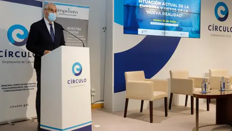 A Xunta pide ao goberno transparencia no reparto dos fondos europeos Conde no Circulo de empresario de vigo