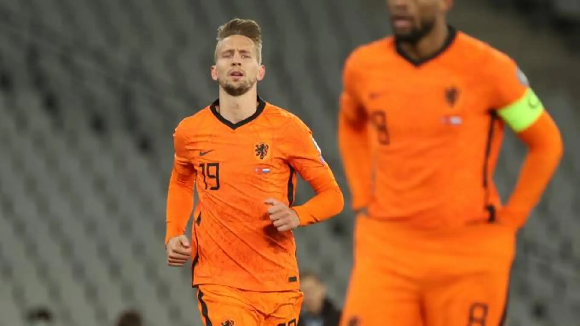 Luuk de Jong, con la selección neerlandesa.