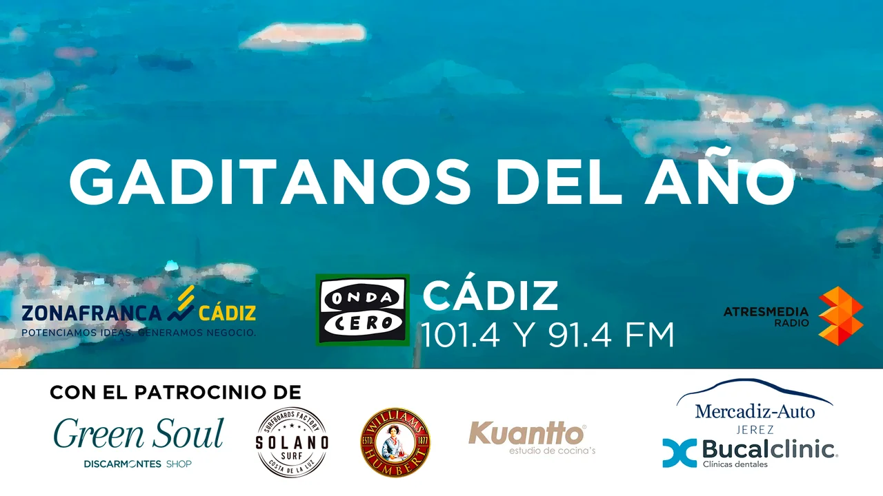 Sigue en directo la entrega de los 'Gaditanos del Año' 2021