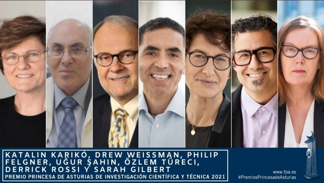Premio de Investigación Científica y Técnica para los desarrolladores de las vacunas anticovid Premio de Investigación Científica y Técnica para los desarrolladores de las vacunas anticovid