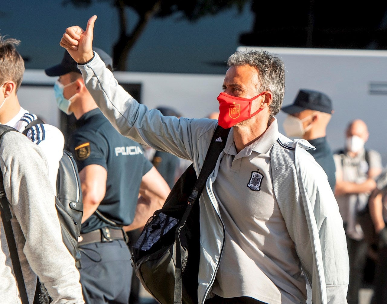 Luis Enrique: “Somos una botella de cava a punto de descorchar" Luis Enrique: “Somos una botella de cava a punto de descorchar"