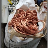 Cable de cobre que había robado el grupo criminal Cable de cobre que había robado el grupo criminal