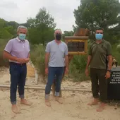 Pilar de la Horadada inaugura un recorrido de sensaciones seco en Pinar de Campoverde Pilar de la Horadada inaugura un recorrido de sensaciones seco en Pinar de Campoverde
