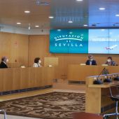 Presentación de la nueva ruta del aeropuerto de Castellón en Sevilla