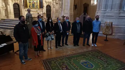 La Catedral de Palencia acoge la presentación de las obras restauradas por los alumnos de la Escuela "Mariano Timón" Patrimonio