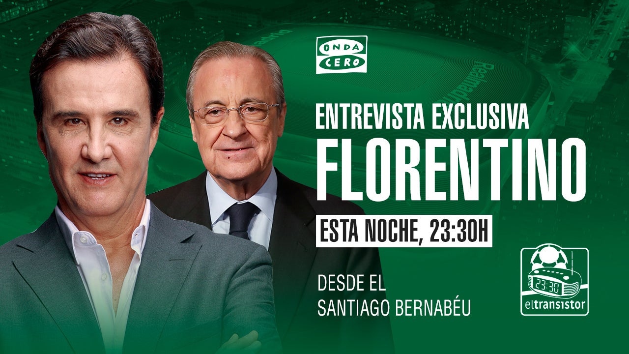 José Ramón de la Morena entrevista este jueves a Florentino Pérez en El Transistor José Ramón de la Morena entrevista este jueves a Florentino Pérez en El Transistor