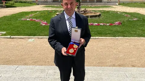 Martín Berasategui medalla de oro al mérito en las bellas artes Martín Berasategui medalla de oro al mérito en las bellas artes