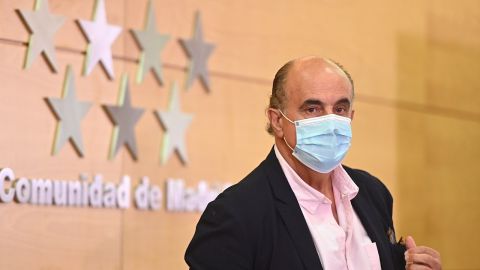 El viceconsejero de Salud P&uacute;blica y Plan COVID-19 de la Comunidad de Madrid, Antonio Zapatero