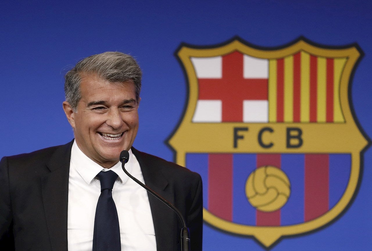 Laporta: 100 días como presidente y Messi sin renovar Laporta: 100 días como presidente y Messi sin renovar