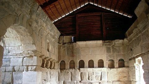 Domus en el yacimiento romano de Los Bañales