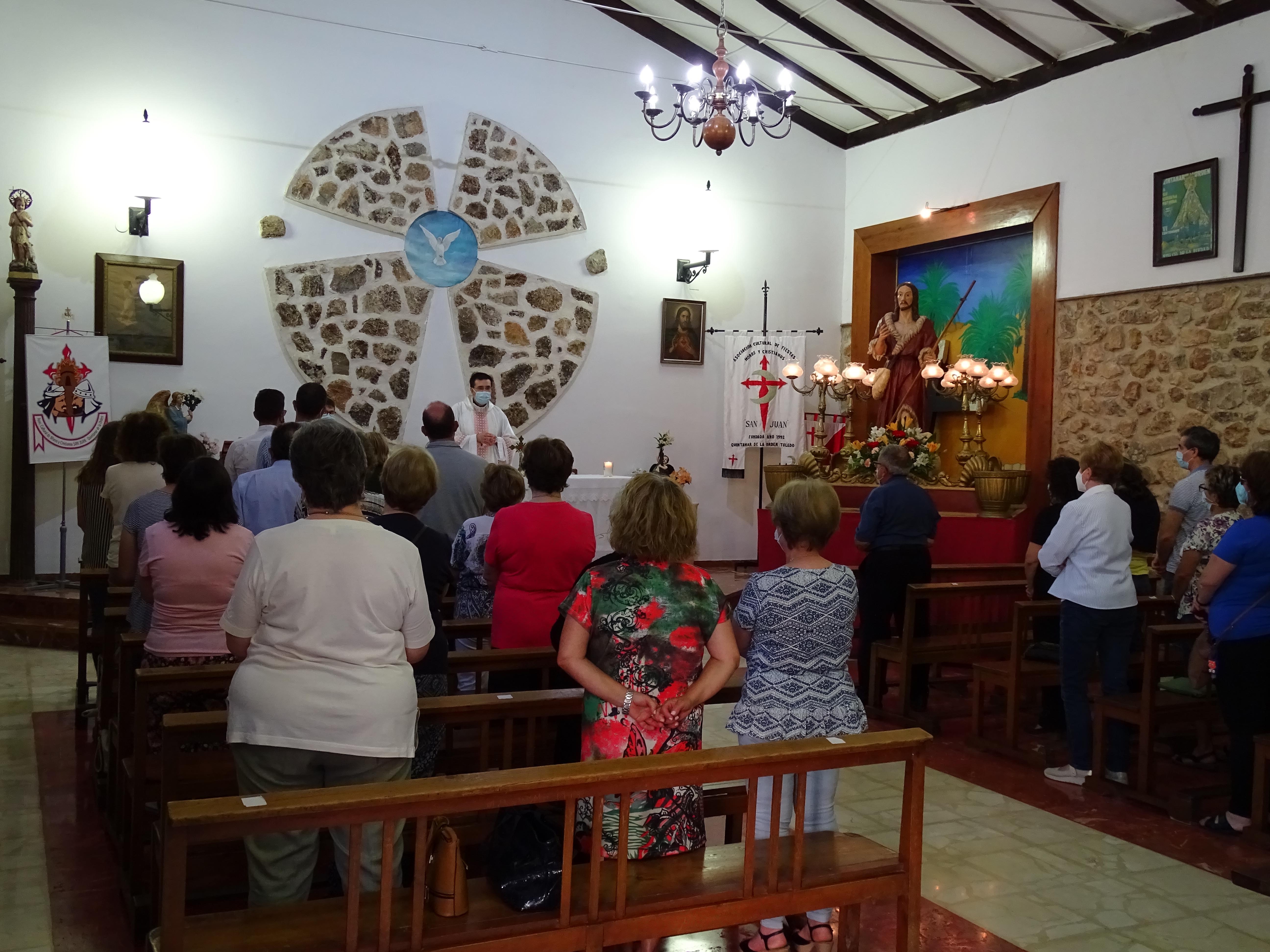Quintanar celebra la festividad de San Juan con una misa en su honor Quintanar celebra la festividad de San Juan con una misa en su honor